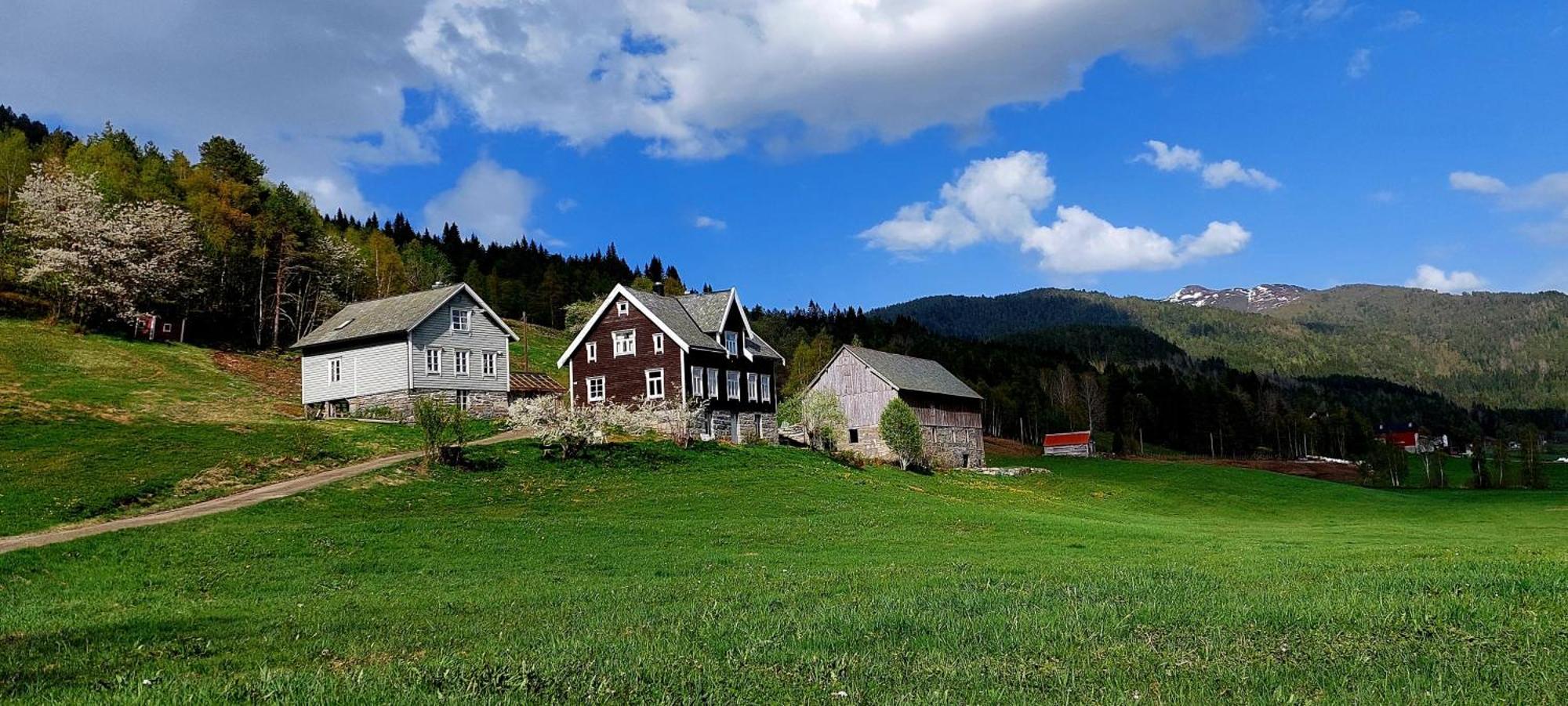 Heggjabygda Gjestegard, Nordfjordeid Exterior foto